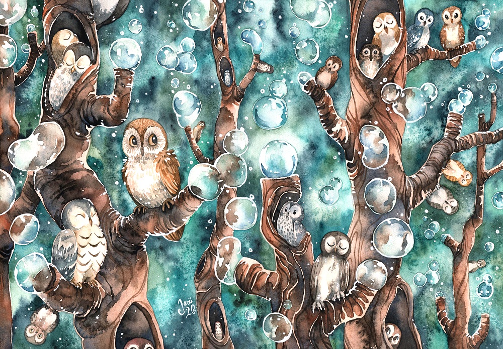 Print - Owl Kingdom